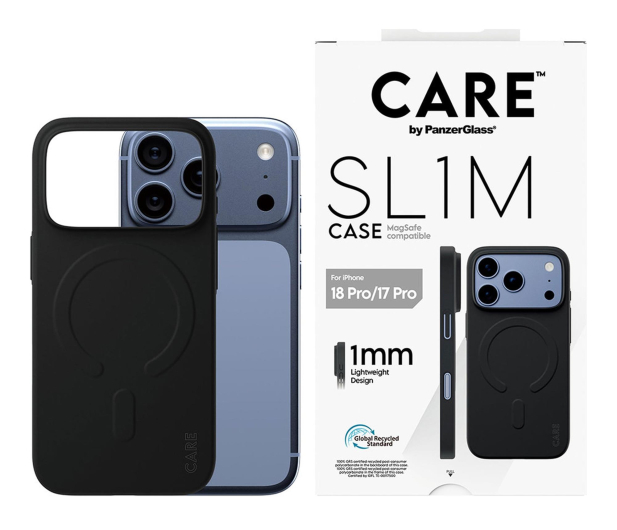 PanzerGlass CARE™ SL1M MagSafe do iPhone 18 Pro / 17 Pro Black - 1604018 - zdjęcie 3